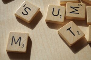 Englisch zu Hause lernen Scrabble